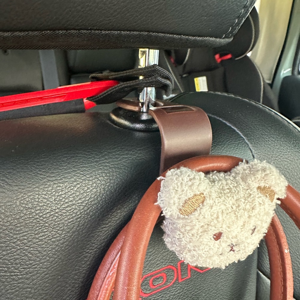 Handbag Hook for Car Headrest - Various styles and colors (choose 1 pair) - Picture 15 of 16
